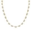 18K White Gold .72Ec J Vs2 Bead Nk 16
