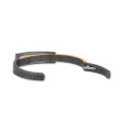 24K Sterling Silver .48D Deco Cuff Bracelet