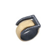 24K .31D Deco Ring 15mm