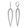 925 Sterling Silver Bujukan Drop Earrings