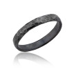 Sterling Silver Oxi Hammered Band