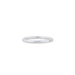 Sterling Silver .11D Hammered Band