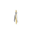 24K Sterling Silver .26D Keller Pendant