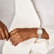 Meggie Two-Tone Diamond Stainless Steel Watch