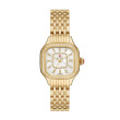 Meggie Gold Diamond Stainless Steel Watch