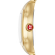 Meggie 18K Gold-Plated Diamond Dial Watch