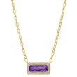 14K Yellow Gold 3.23Am .23D Necklace