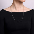 925 Sterling Silver Solid Paper Clip Chain Necklace