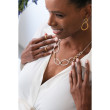 24K Sterling Silver .11D Reflection Earring