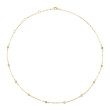 14K Yellow Gold Diamonds By The Yard Necklace