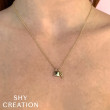 0.02Ct Diamond Lock & Key Necklace