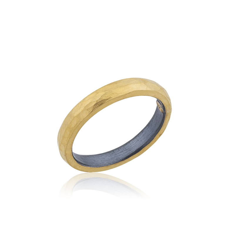 24K Sterling Silver 3mm Band
