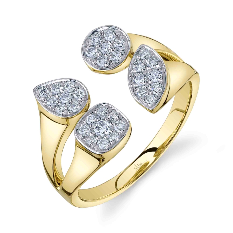 0.36Ct Diamond Pave Ring